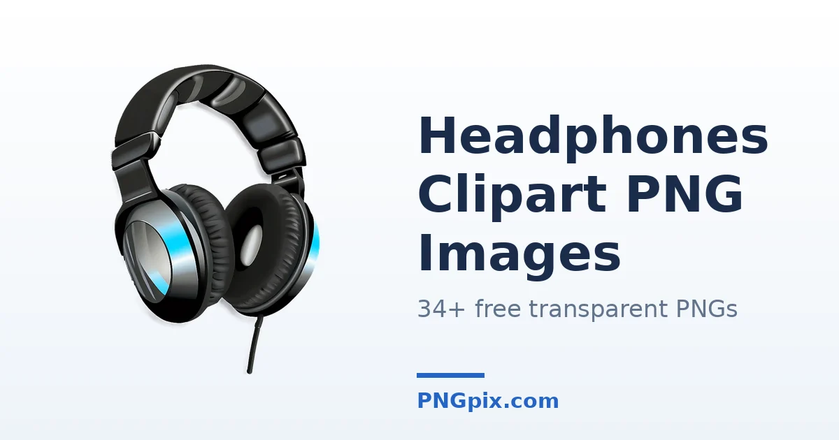 Headphones Clipart PNG images