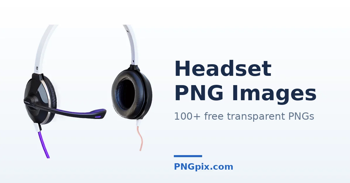 Headset PNG images