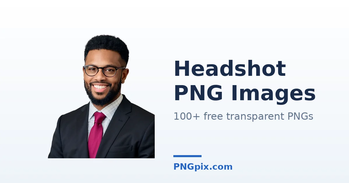 Headshot PNG images