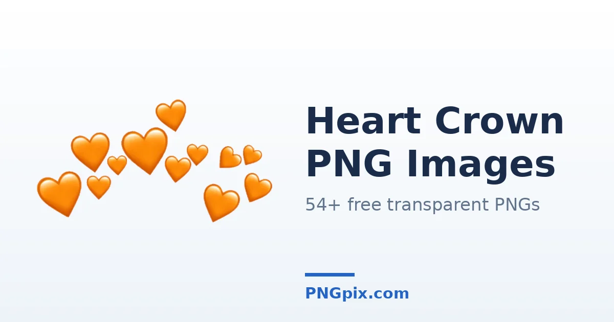 Heart Crown PNG images