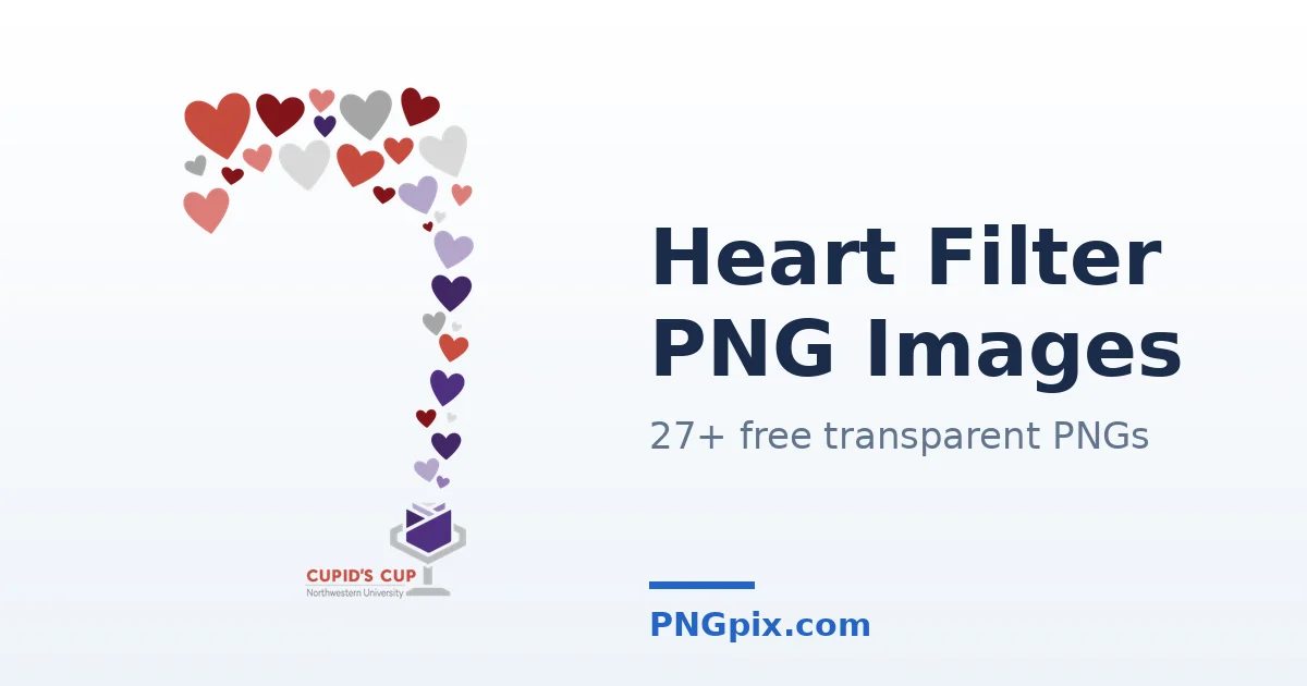 Heart Filter PNG images
