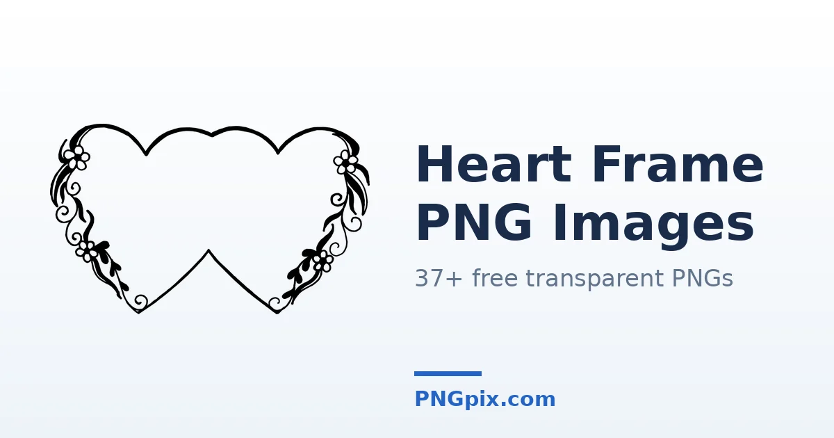 Heart Frame PNG images