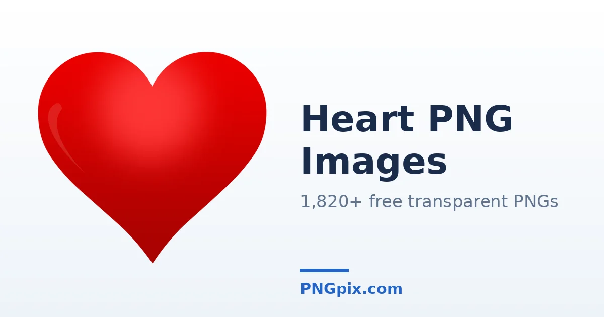 Heart PNG images