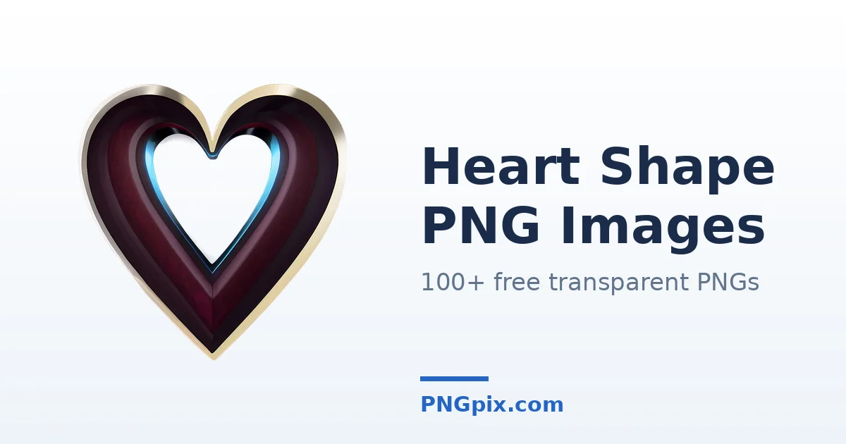 Heart Shape PNG images