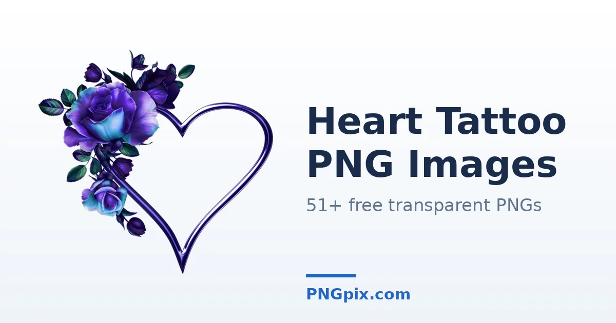 Heart Tattoo PNG images