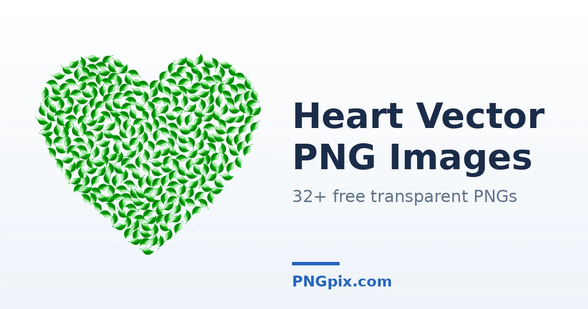 Heart Vector PNG images