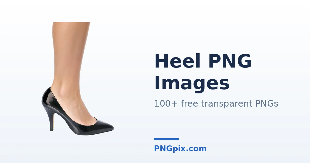 Heel PNG images