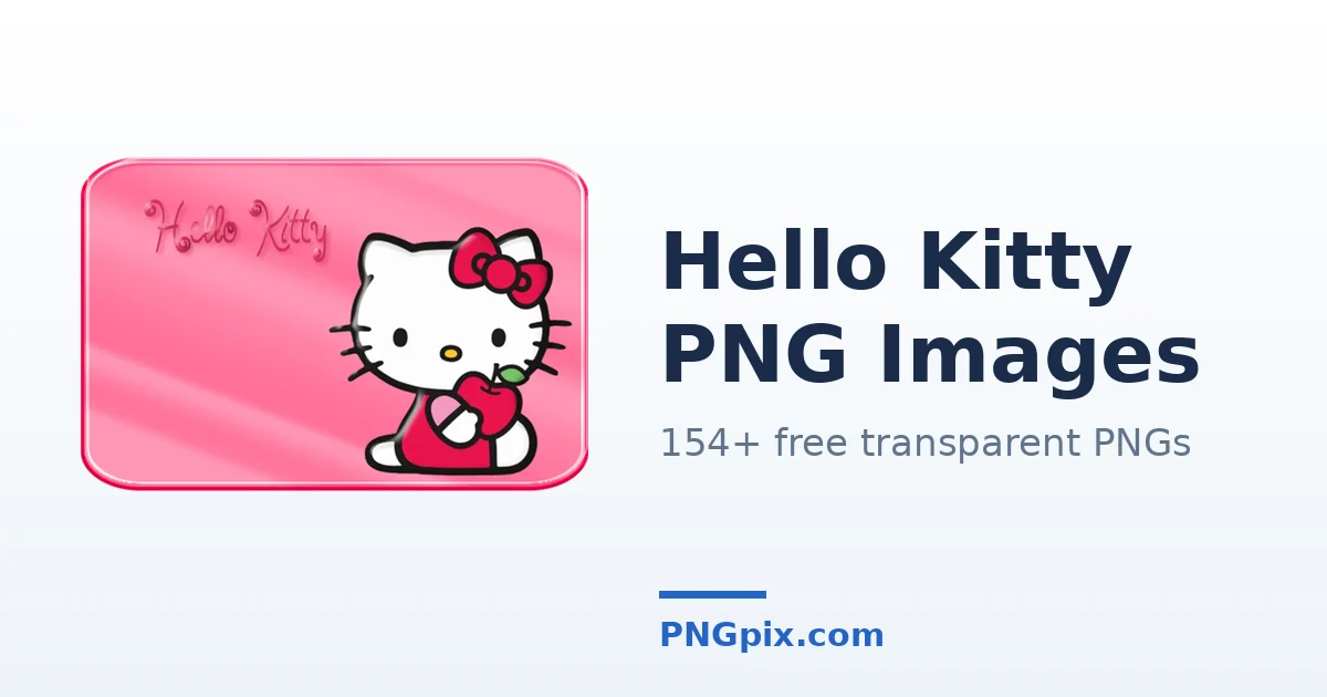 Hello Kitty PNG images