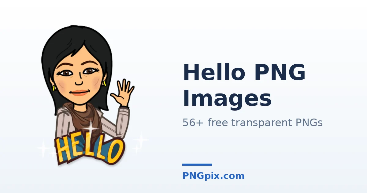 Hello PNG images