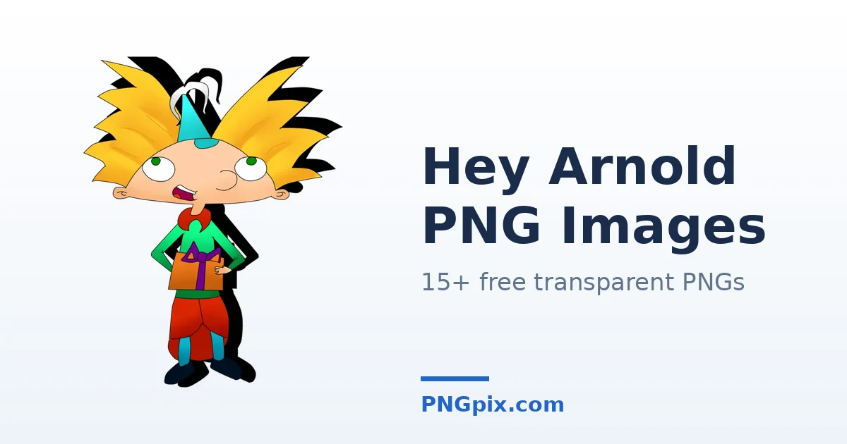 Hey Arnold PNG images