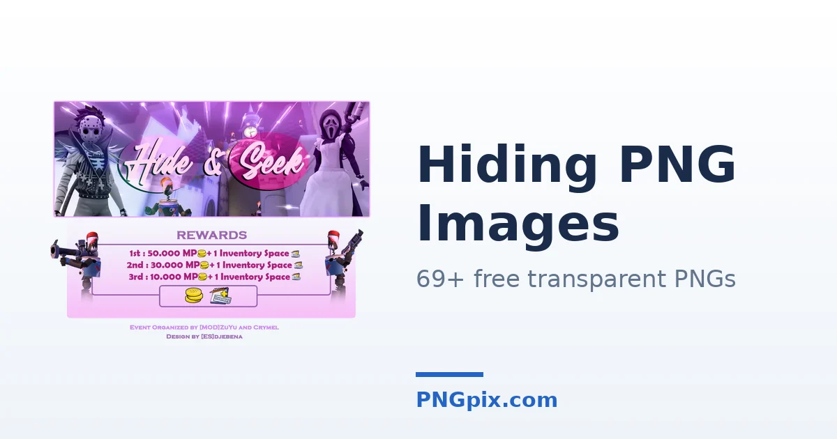 Hiding PNG images