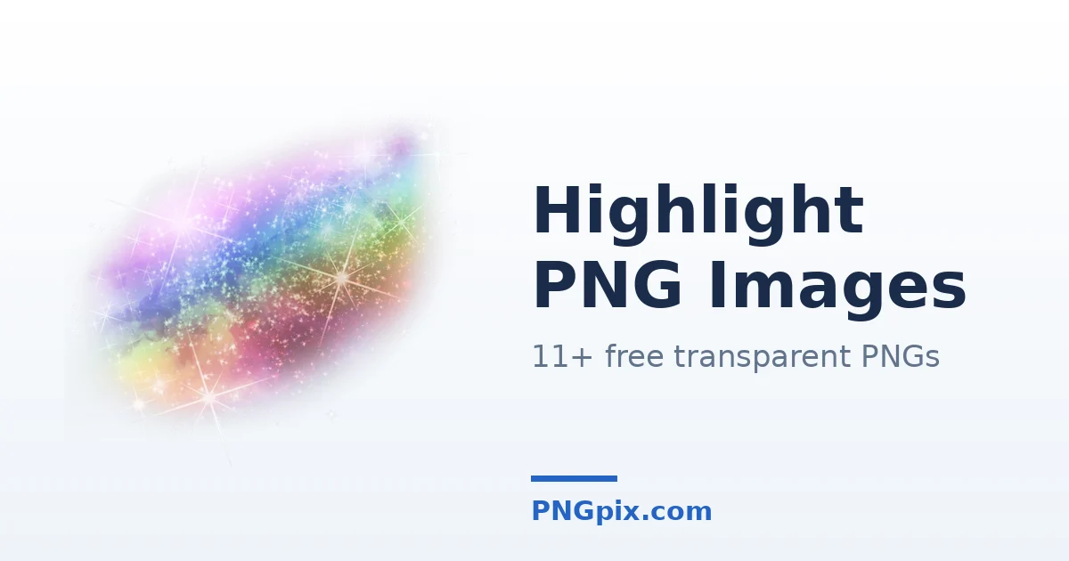 Highlight PNG images