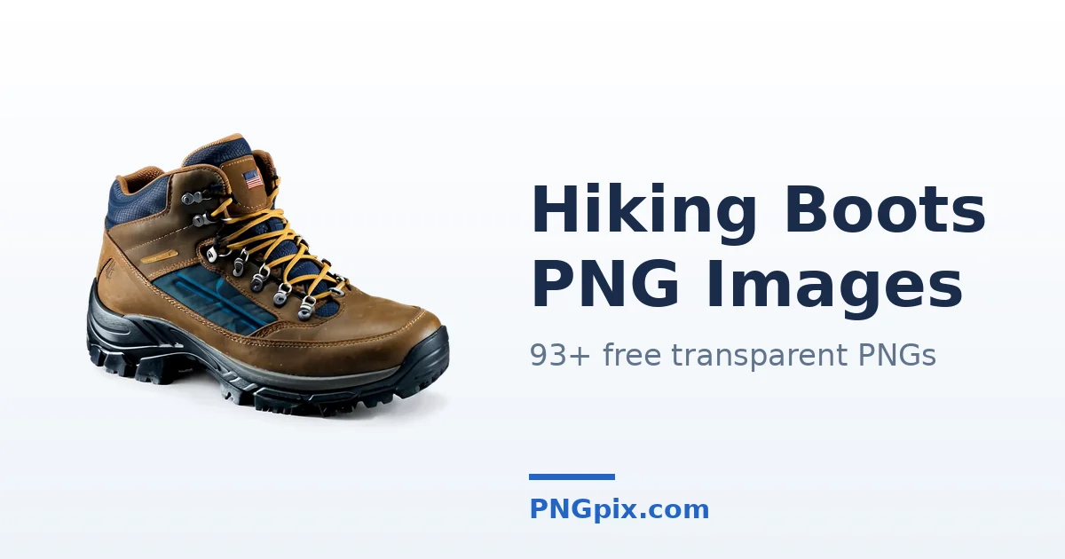 Hiking Boots PNG images
