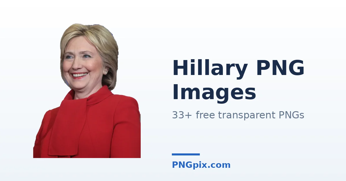 Hillary PNG images