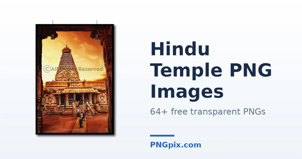 Hindu Temple PNG images