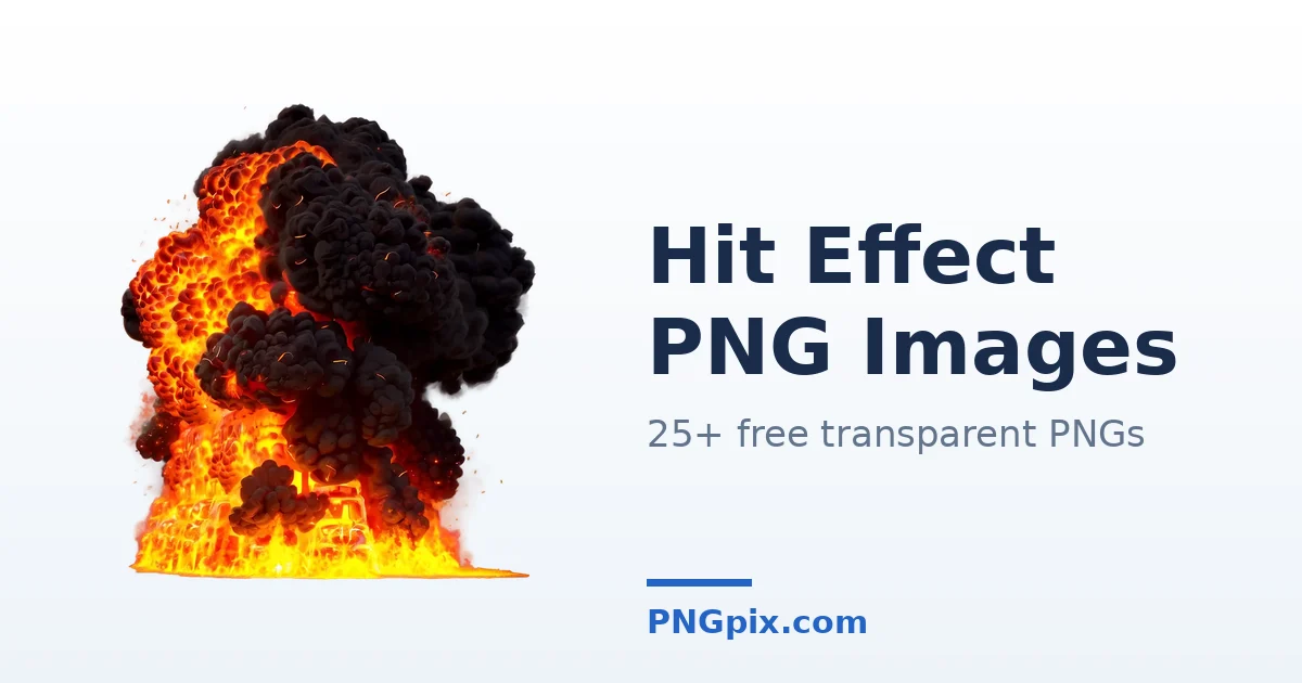 Hit Effect PNG images