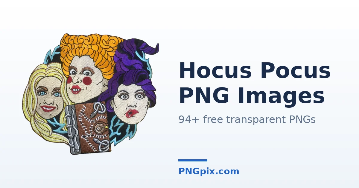 Hocus Pocus PNG images