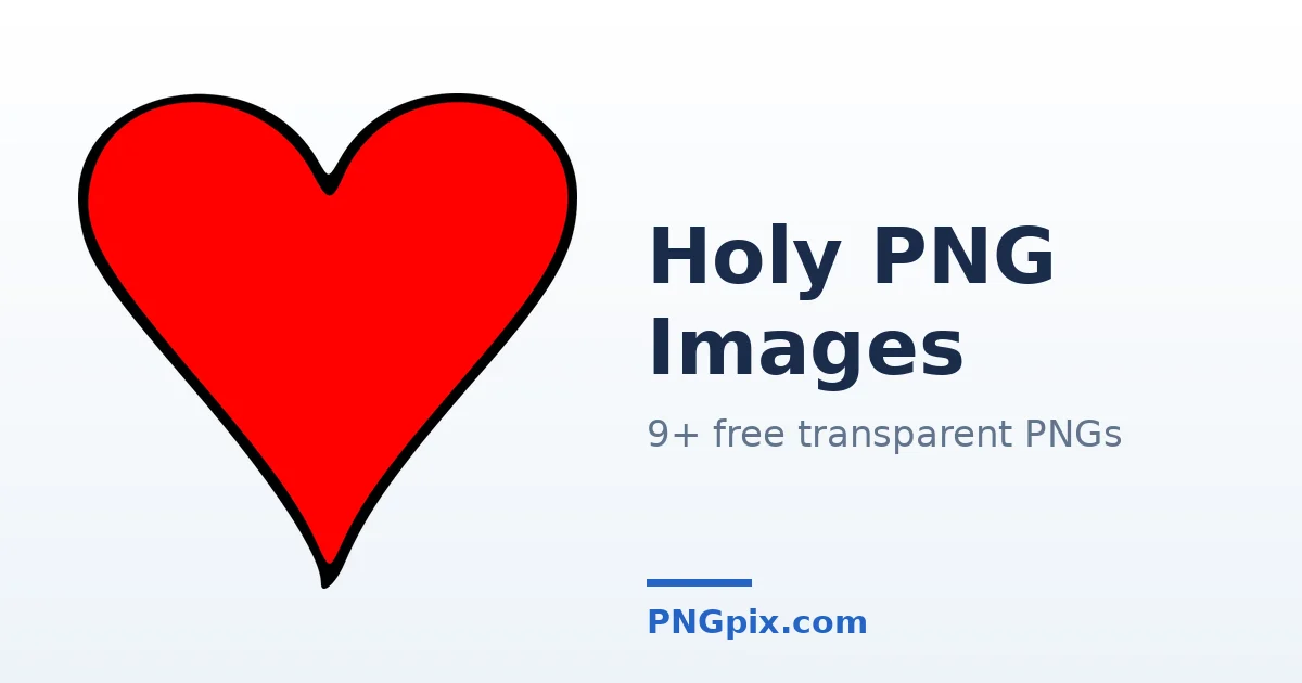 Holy PNG images