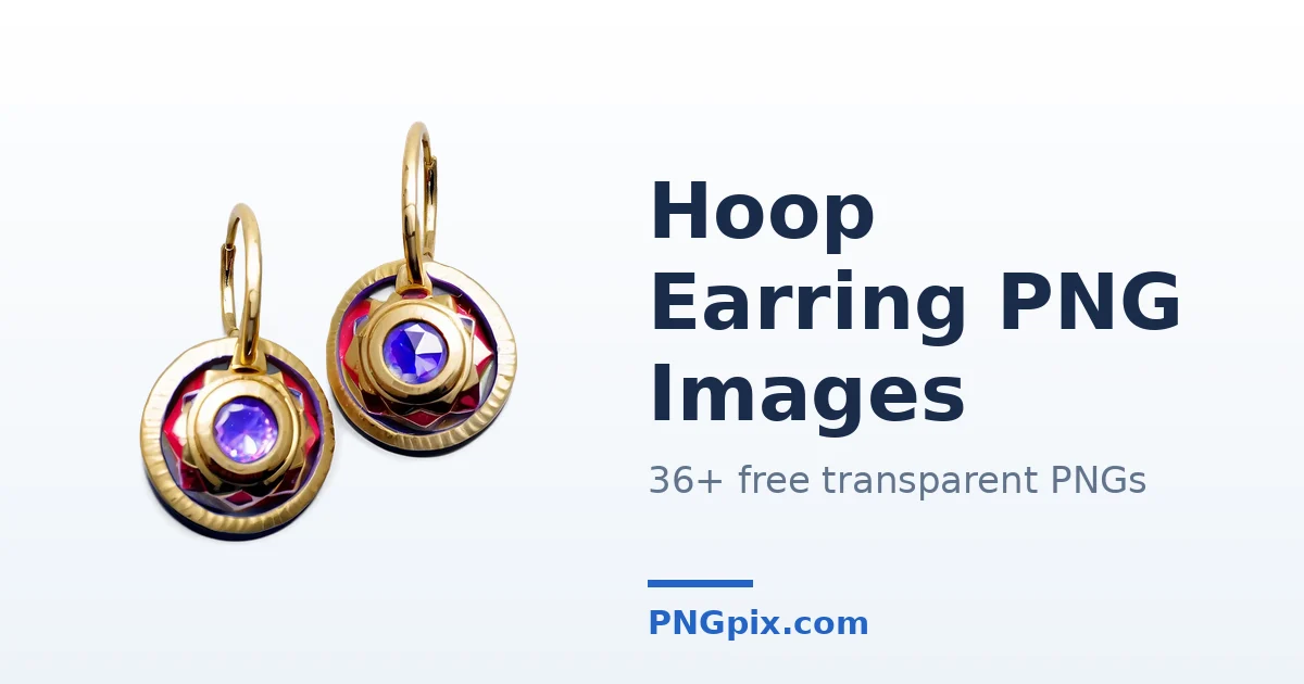 Hoop Earring PNG images