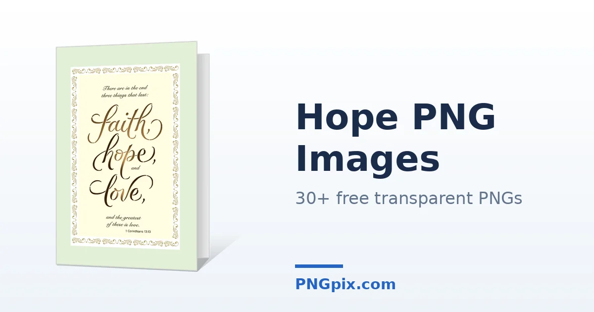 Hope PNG images