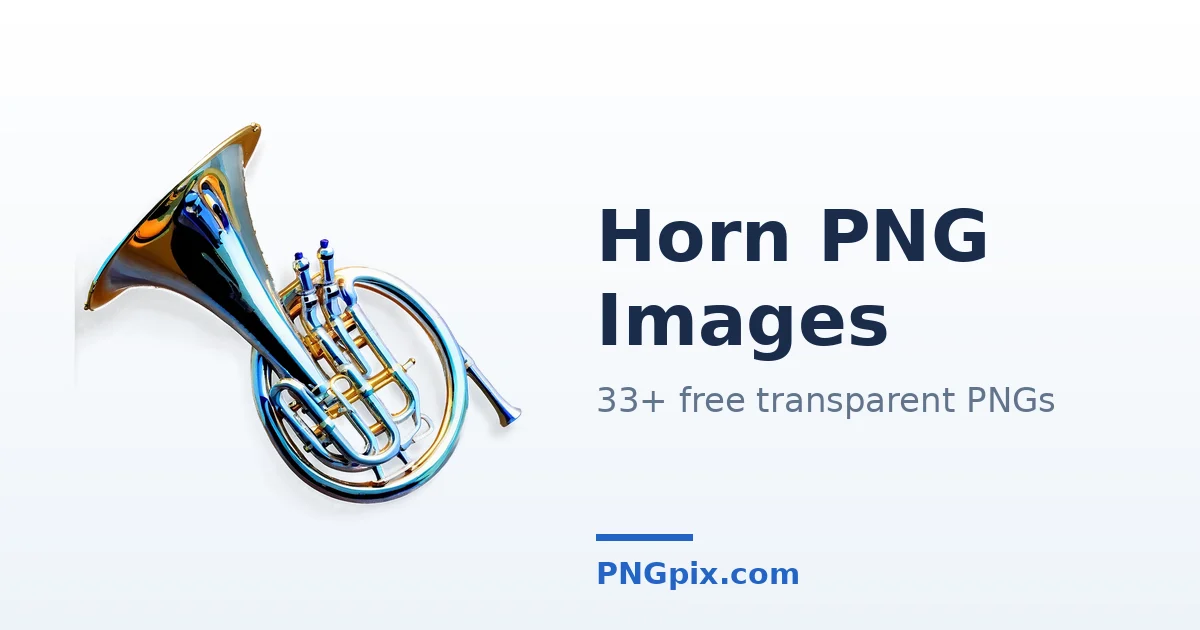 Horn PNG images