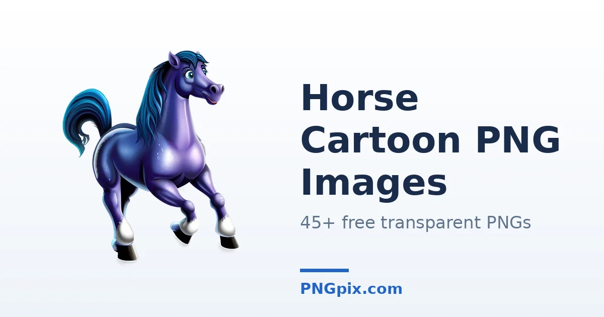 Horse Cartoon PNG images