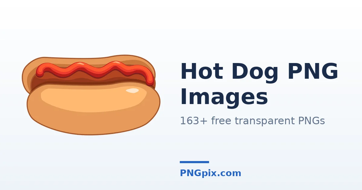 Hot Dog PNG images