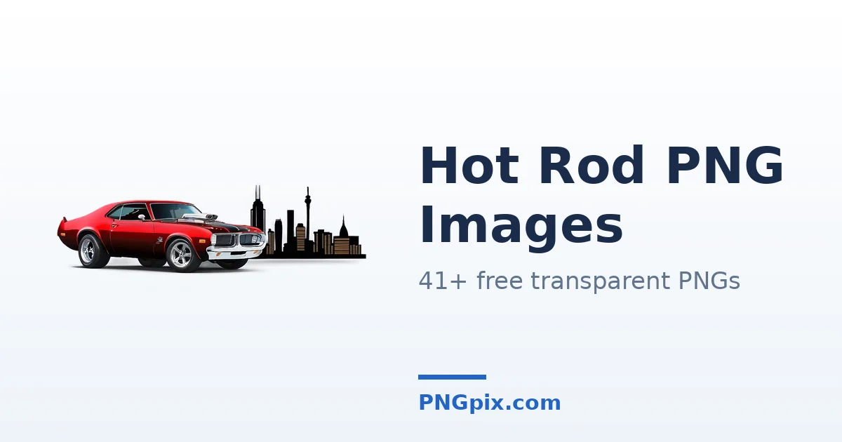 Hot Rod PNG images