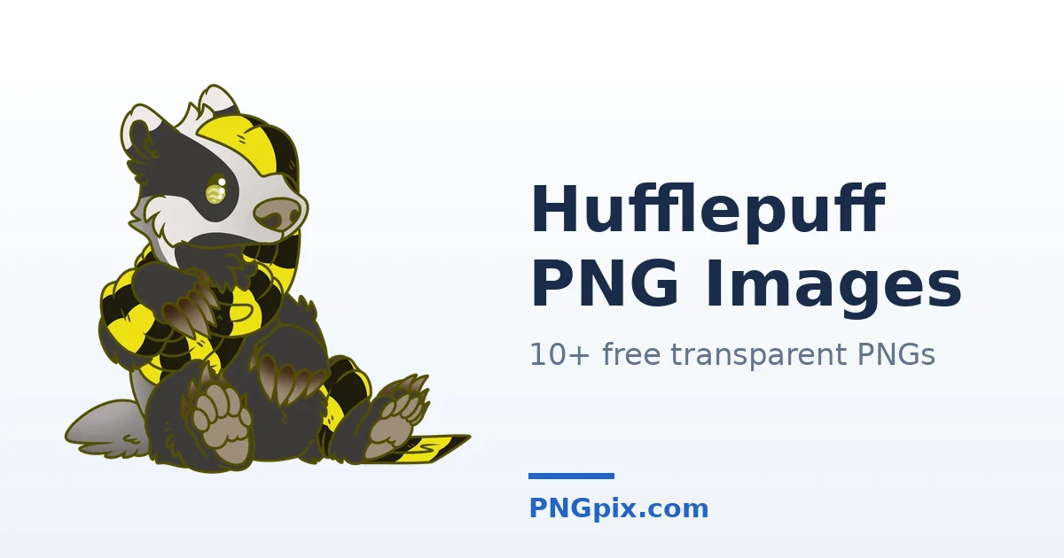 Hufflepuff PNG images