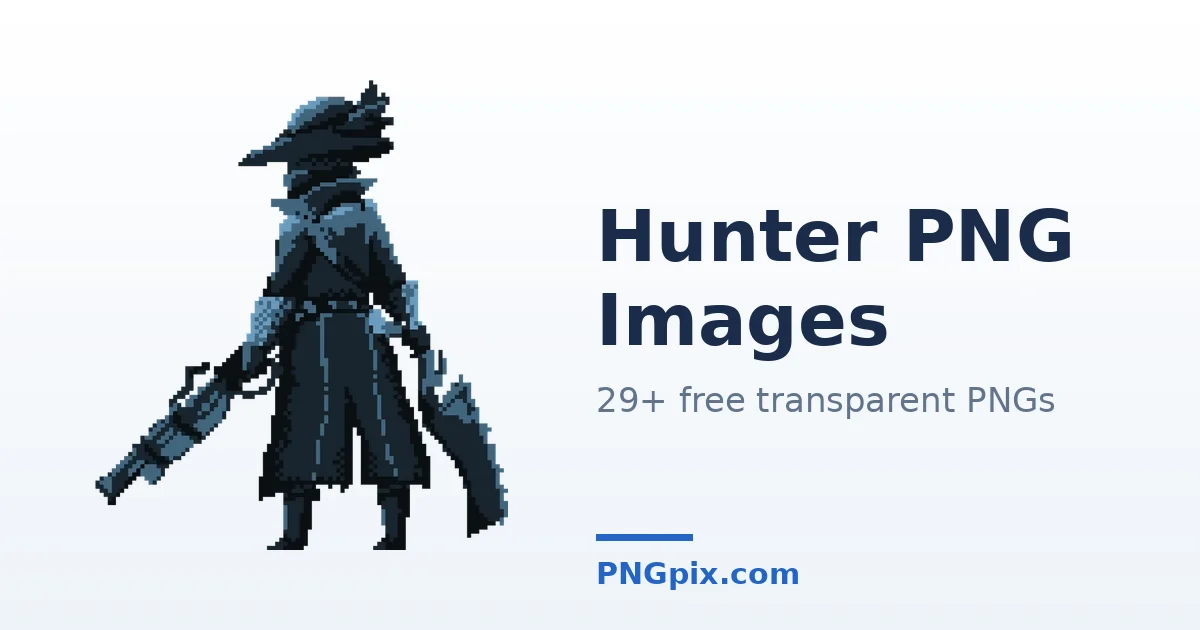 Hunter PNG images