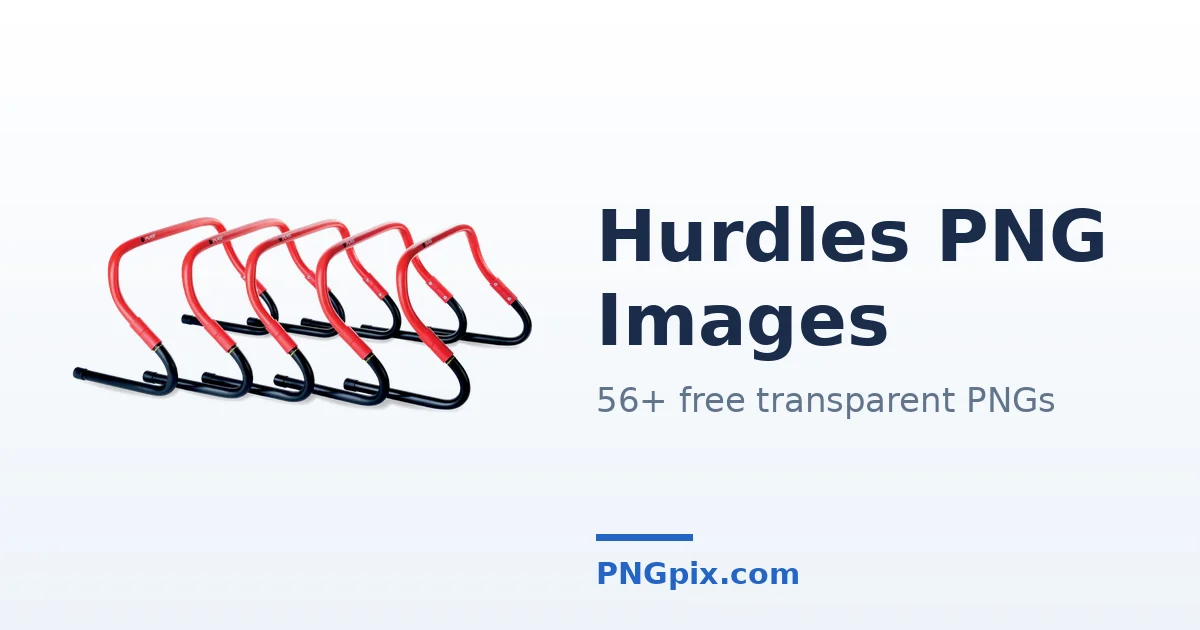 Hurdles PNG images