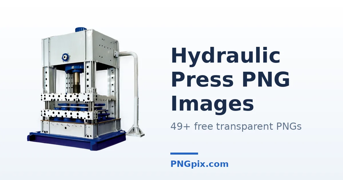 Hydraulic Press PNG images