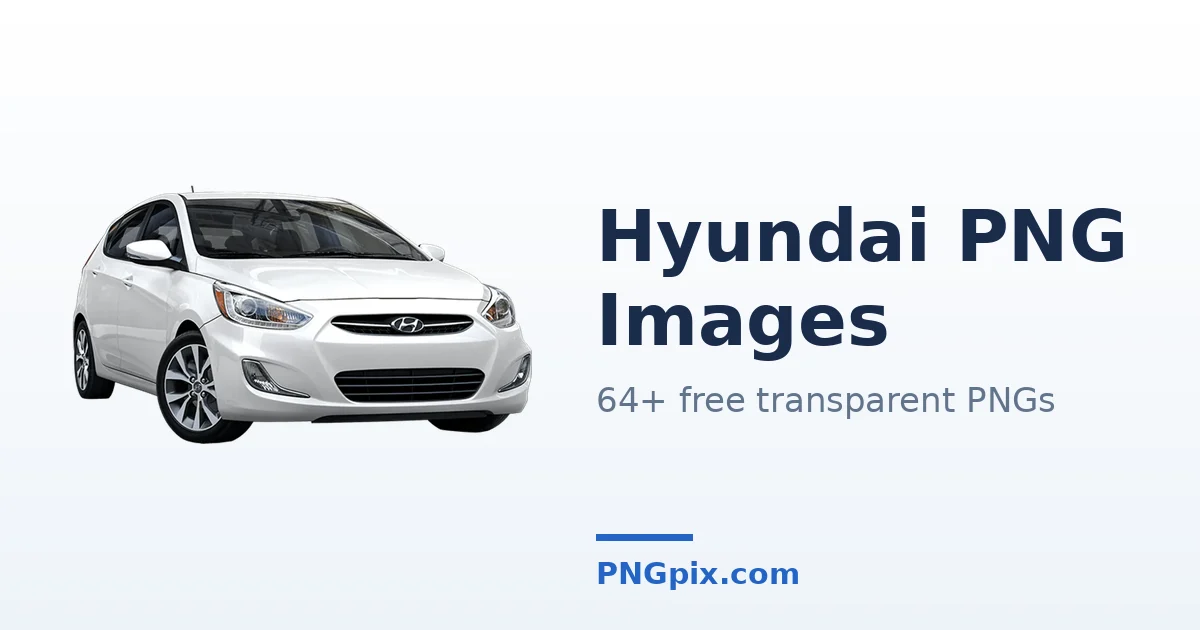 Hyundai PNG images