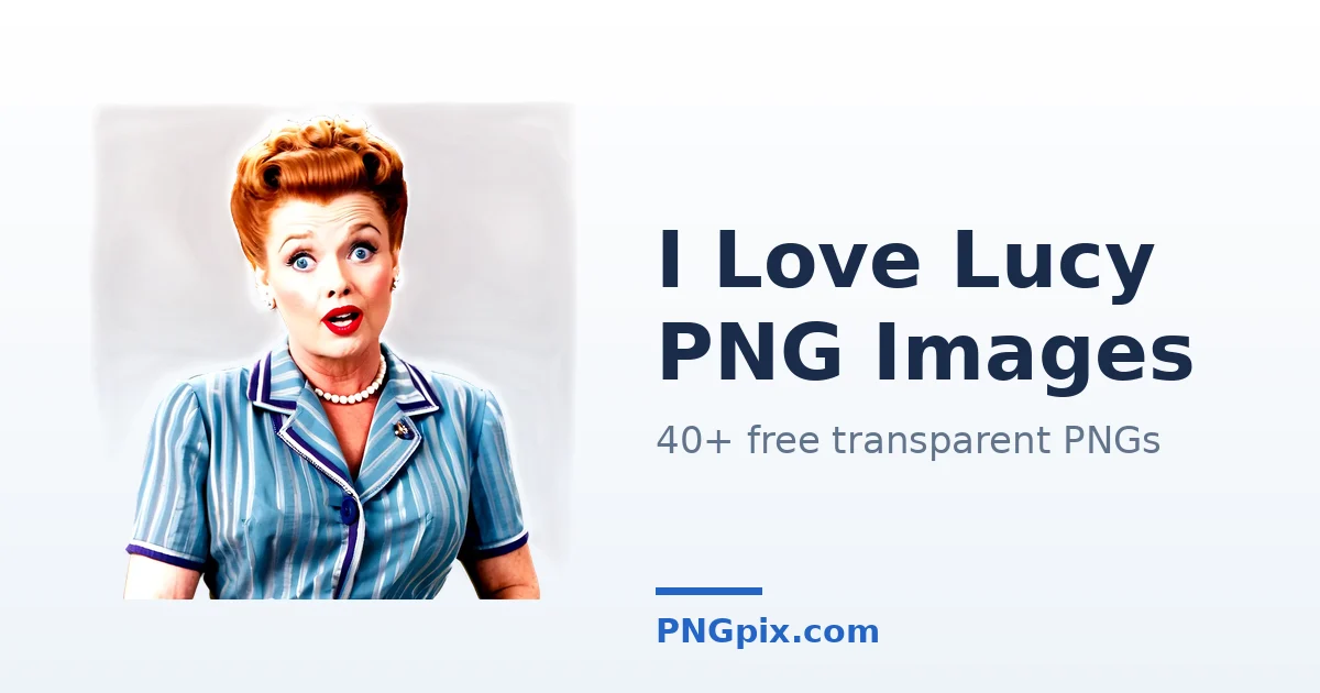 I Love Lucy PNG images