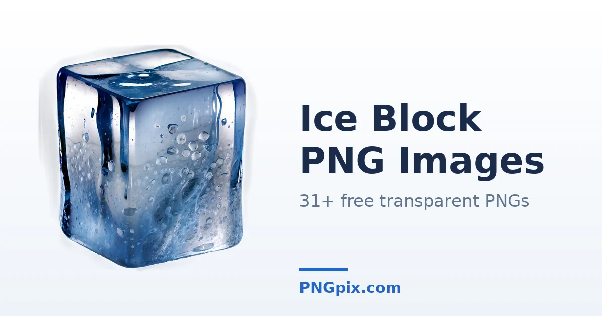 Ice Block PNG images