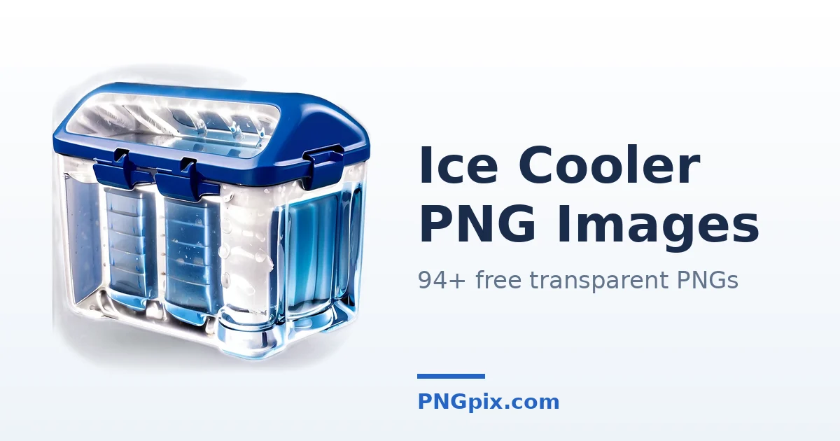 Ice Cooler PNG images