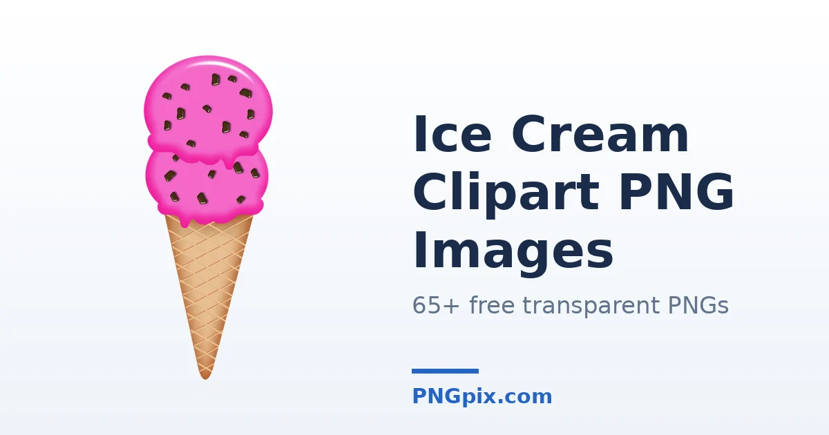 Ice Cream Clipart PNG images
