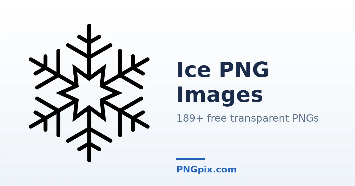 Ice PNG images