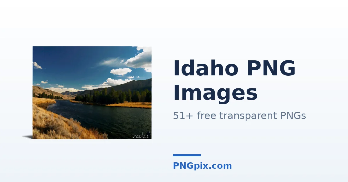 Idaho PNG images