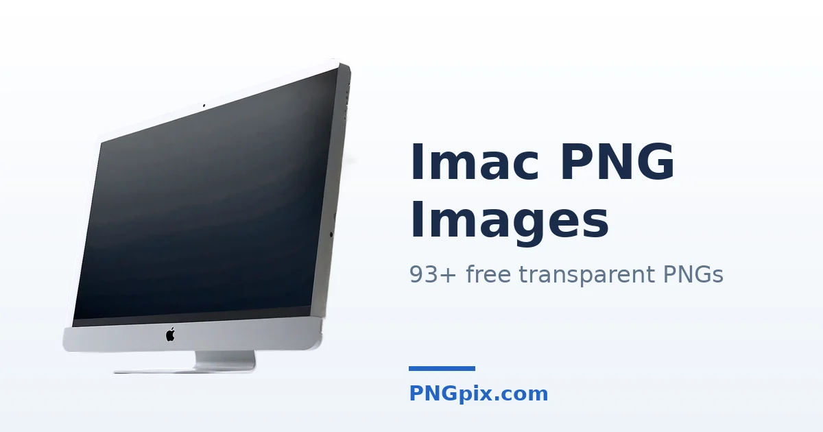Imac PNG images