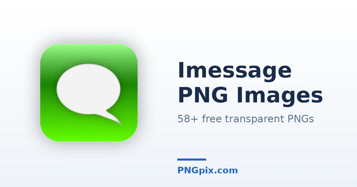 Imessage PNG images