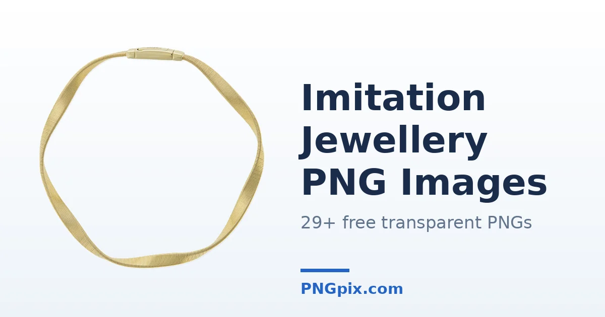 Imitation Jewellery PNG images