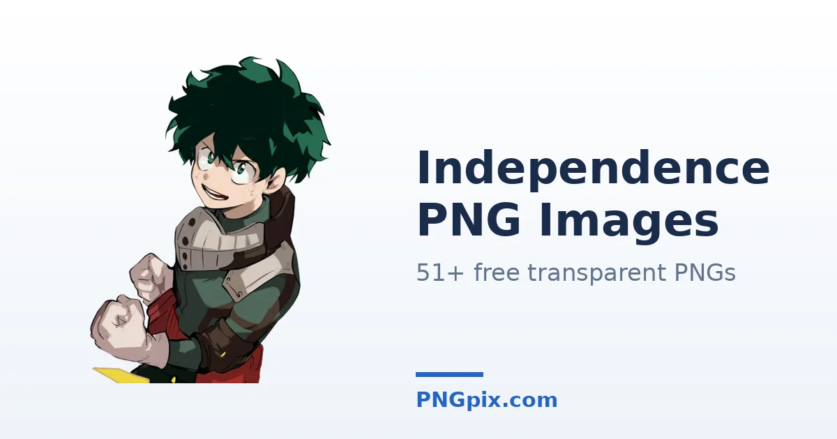 Independence PNG images