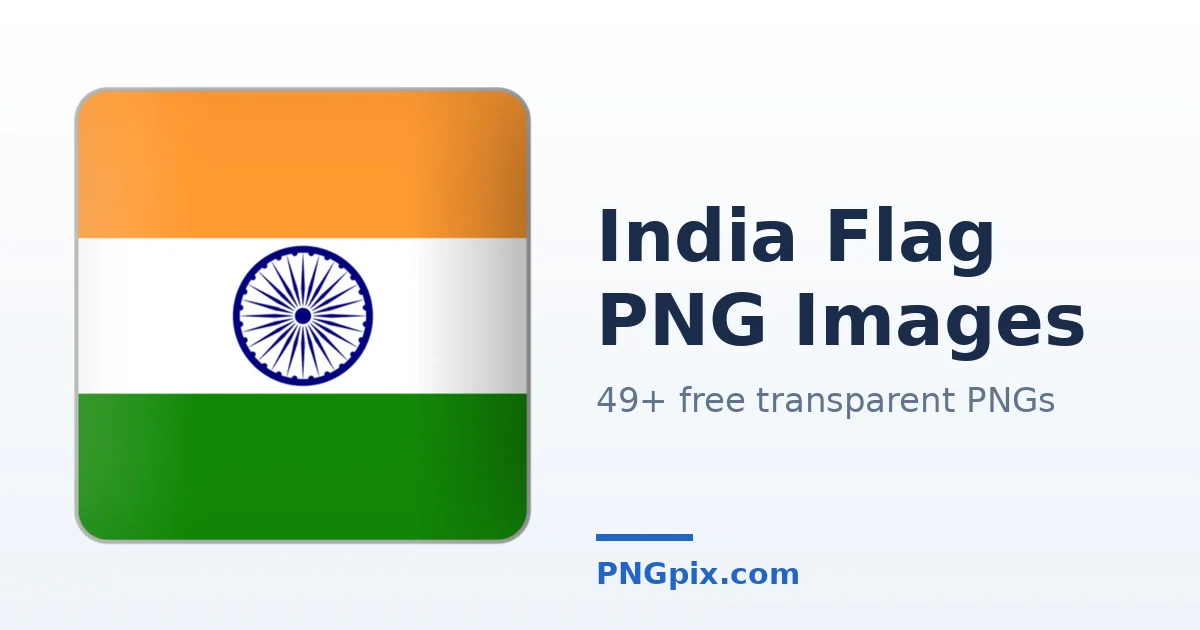India Flag PNG images