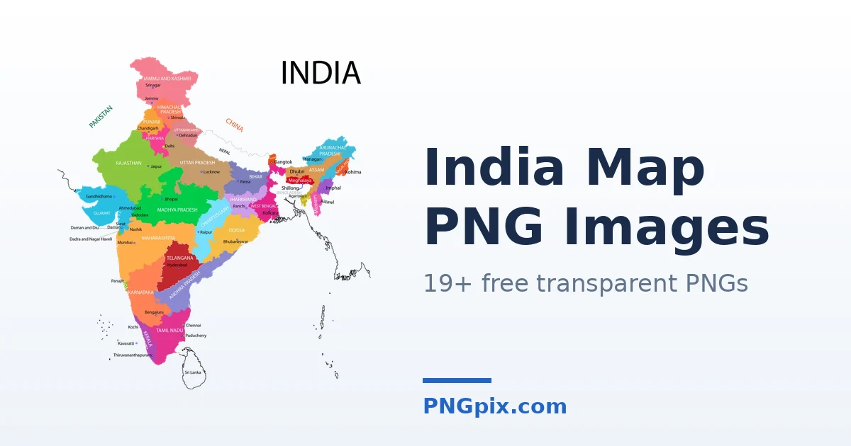 India Map PNG images