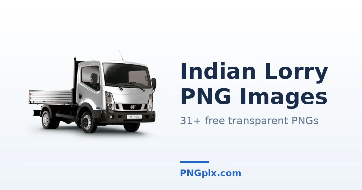 Indian Lorry PNG images