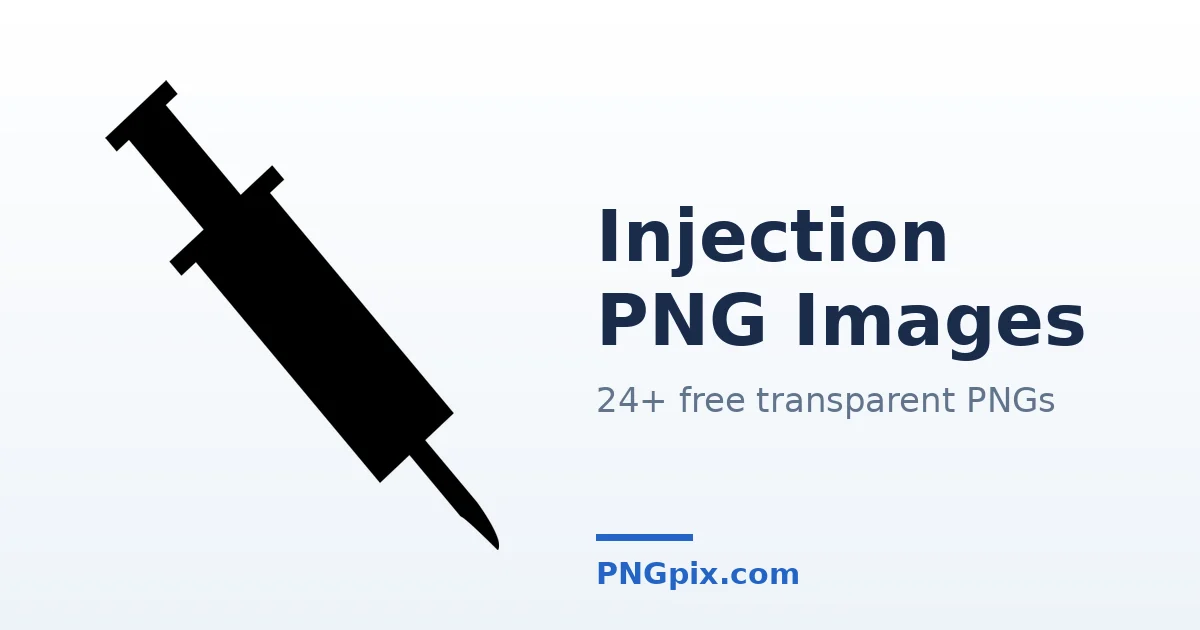 Injection PNG images