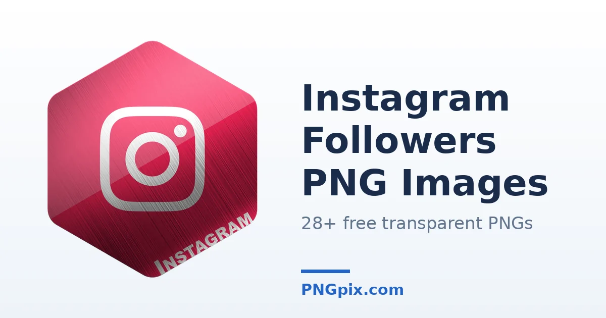 Instagram Followers PNG images