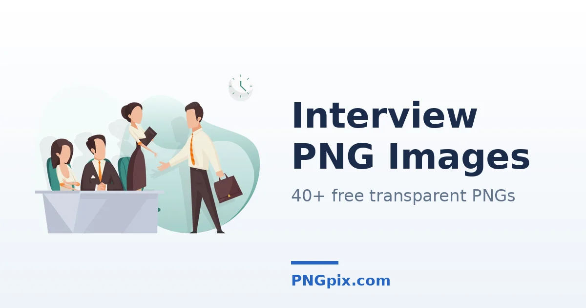 Interview PNG images