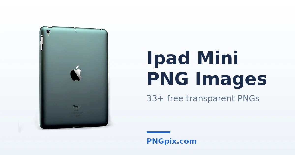 Ipad Mini PNG images